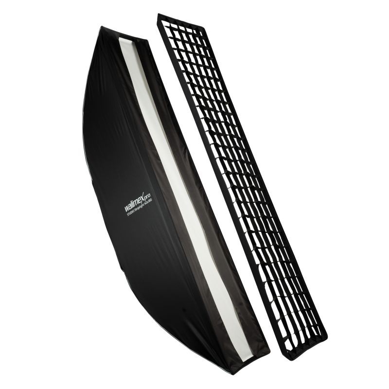 Walimex pro Studio Striplight-softbox 40x180 cm, kenno, maski, Bowens-adapteri, kuljetuslaukku