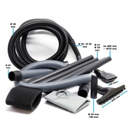 Märkä- ja kuivaimuri 1400 W, 30 l, automaattinen tyhjennys, keltainen