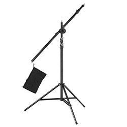 Walimex pro Deluxe puomijalka puomivarsi 120 220 cm kokonaiskorkeus 460 cm painopussilla