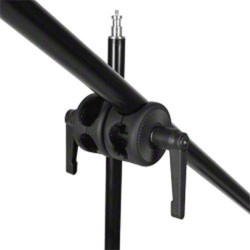 Walimex pro Deluxe puomijalka, puomivarsi 120–220 cm, kokonaiskorkeus 460 cm, painopussilla