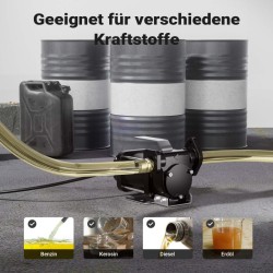 Itseimevä polttoainepumppu 12 V, 180 W, 40 l/min, diesel ja bensiini, 4200 U/min