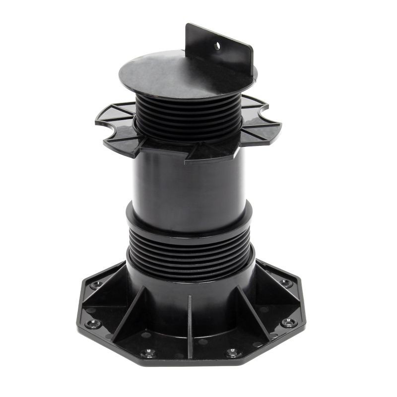 XPOtool Säädettävät terassijalat 30 kpl, 137-215 mm, 2700 kg, musta