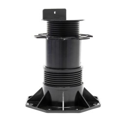 XPOtool Säädettävät terassijalat 30 kpl, 137-215 mm, 2700 kg, musta