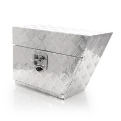 XPOtool alumiininen säilytyslaatikko alustaan oikea 600 x 250 x 400 mm, 50 l, hopea
