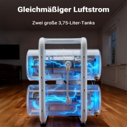 Airbrush-kompressori AS06T 1/4 PS, 3,2 bar, 65-69 l/min, 7,5 l, varustepaketti