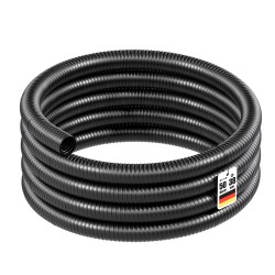 PVC-spiraaliletku 38 mm 50 m musta kasteluun ja lampiin