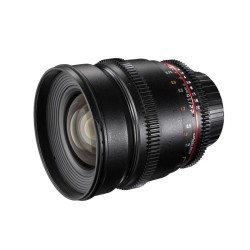 Walimex Pro 16mm 1 2 2 VCSC laajakulmaobjektiivi video ja valokuvaukseen Sony E musta