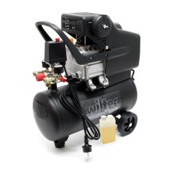 Painilmakompressori 24 l 1100 W 8 bar musta