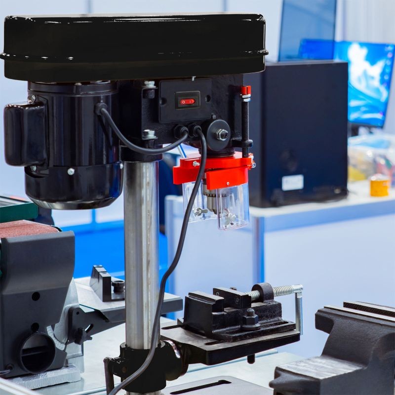 XPOtool Pöytapora 500 W, laser, 1,5–16 mm istukka, 500–2500 kierrosta/min