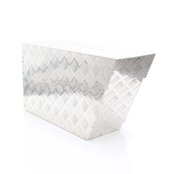 XPOtool Alumiininen alustalaatikko vasen 75x25x40 cm, 60 l, 40 kg