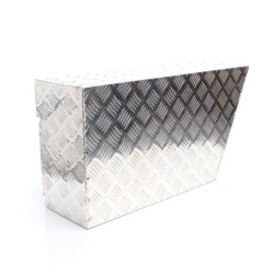 XPOtool Alumiininen alustalaatikko vasen 75x25x40 cm, 60 l, 40 kg