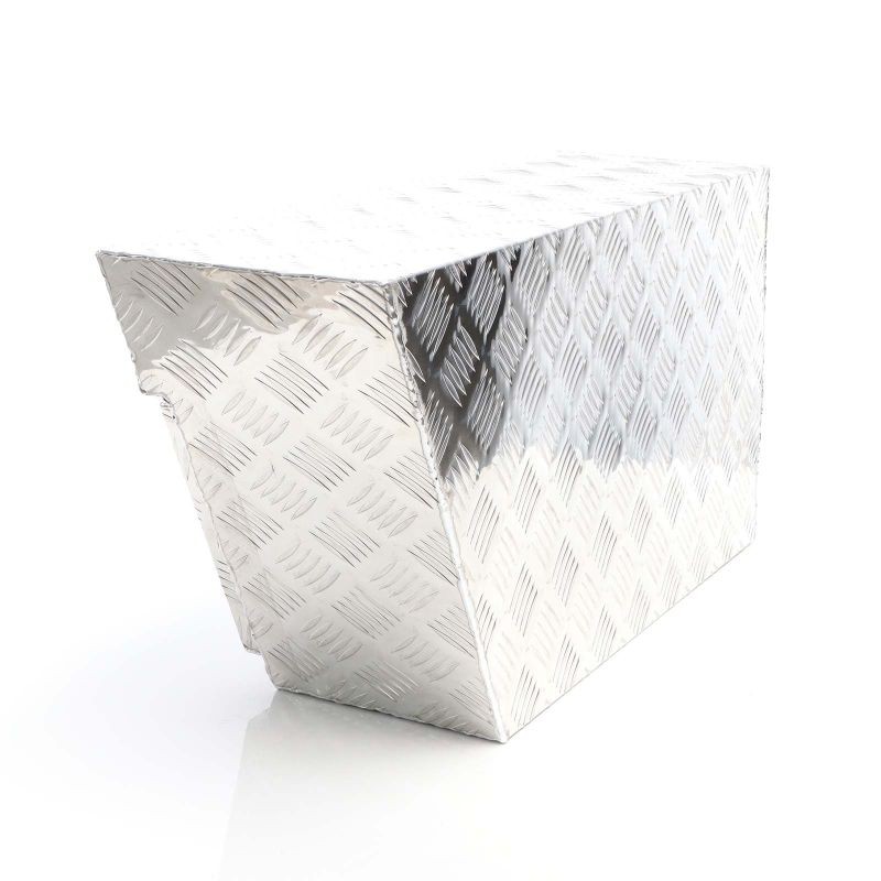 XPOtool Alumiininen säilytyslaatikko rungon alle oikea 75x25x40 cm 60 l