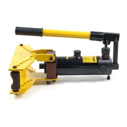 Hydraulinen putkentaivutin 6 t, 6,35–25,4 mm, 1–3,5 mm, 6 kpl taivutusmuottia, valurauta