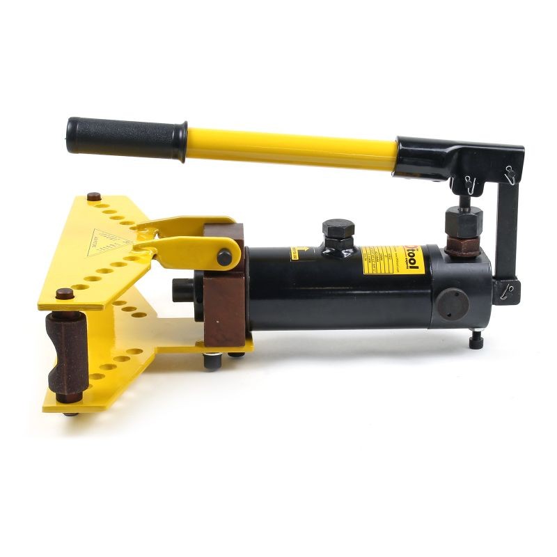 Hydraulinen putkentaivutin 6 t, 6,35–25,4 mm, 1–3,5 mm, 6 kpl taivutusmuottia, valurauta