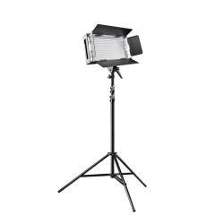 Walimex pro LED 500 LED-paneelivalaisin ja WT-806-jalusta 256 cm