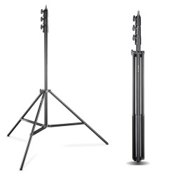 Walimex pro AIR 355 valojalusta 2 kpl, max. 355 cm, alumiini, ilmapuskuri, 8 kg kantavuus