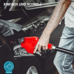 Diesel- ja lämmitysöljypumppu 230V 550W 60 l/min, itseimevä, automaattinen pistoli