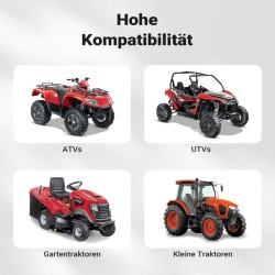 Tasauslaahus 217 x 106 cm, mönkijälle, UTV:lle ja puutarhatraktorille, hiiliteräs, musta