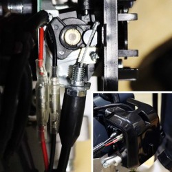 2 in 1 Monikäyttöinen puutarhanhoitokone 52 cm 2 tahtimoottori selkäkannatin