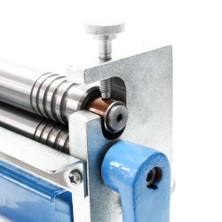 Kolmivaltsinen pyöristyskone 320 mm, 2,5 mm, 480 x 150 x 200 mm, kampikäyttöinen