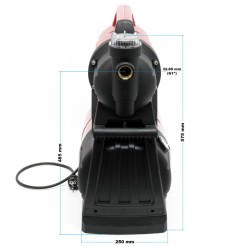 Automaattinen vesipumppujärjestelmä 1300 W 4500 l/h 19 l painesäiliöllä punainen