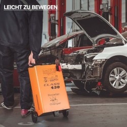 Boost 430 Akkulaturi ja käynnistysavustin 12 V 24 V 30 A 50 750 Ah