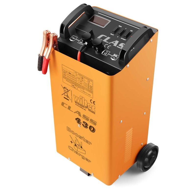 Boost 430 Akkulaturi ja käynnistysavustin 12 V 24 V 30 A 50-750 Ah