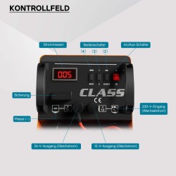 Boost 430 Akkulaturi ja käynnistysavustin 12 V 24 V 30 A 50-750 Ah