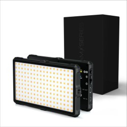GLAMSERIES GlamLuxer S LED paneeli musta 12 W säädettävä värilämpötila