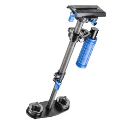 Walimex pro StabyPod XS kameran stabilisaattori 40 cm alumiini ja hiilikuitu DSLR-kameroille