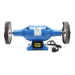Kiillotuskone 750 W, 2 kpl 200 mm kiillotuslaikat, 2950 /min, valurautainen runko ja jalusta