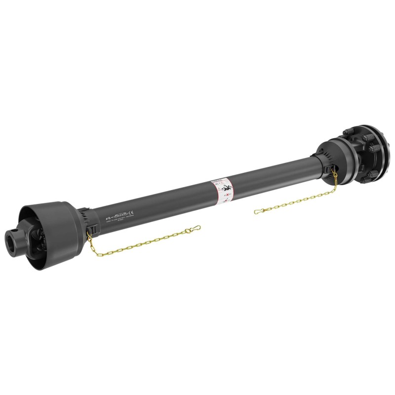 Voimansiirtokardaani T4 1250-1375 mm 460 Nm 540 rpm 35 mm pyöreä 34,9 mm 6 hammasta