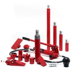 Hydraulinen korin oikaisusarja 10 t nostin ja kattotuki kuljetuslaatikolla