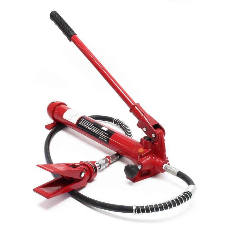 Hydraulinen korin oikaisusarja 10 t, nostin ja kattotuki, kuljetuslaatikolla