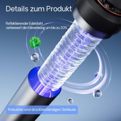SunSun CUV-672 UVC-vedenpuhdistin 8000 l/h 72 W