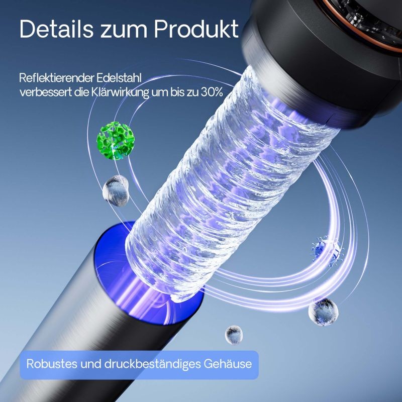 SunSun CUV-672 UVC-vedenpuhdistin 8000 l/h 72 W