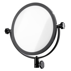 Walimex Pro 21377 Soft LED 300 Round Bi-Color pyöreä LED-paneelivalo, musta, 1 kpl