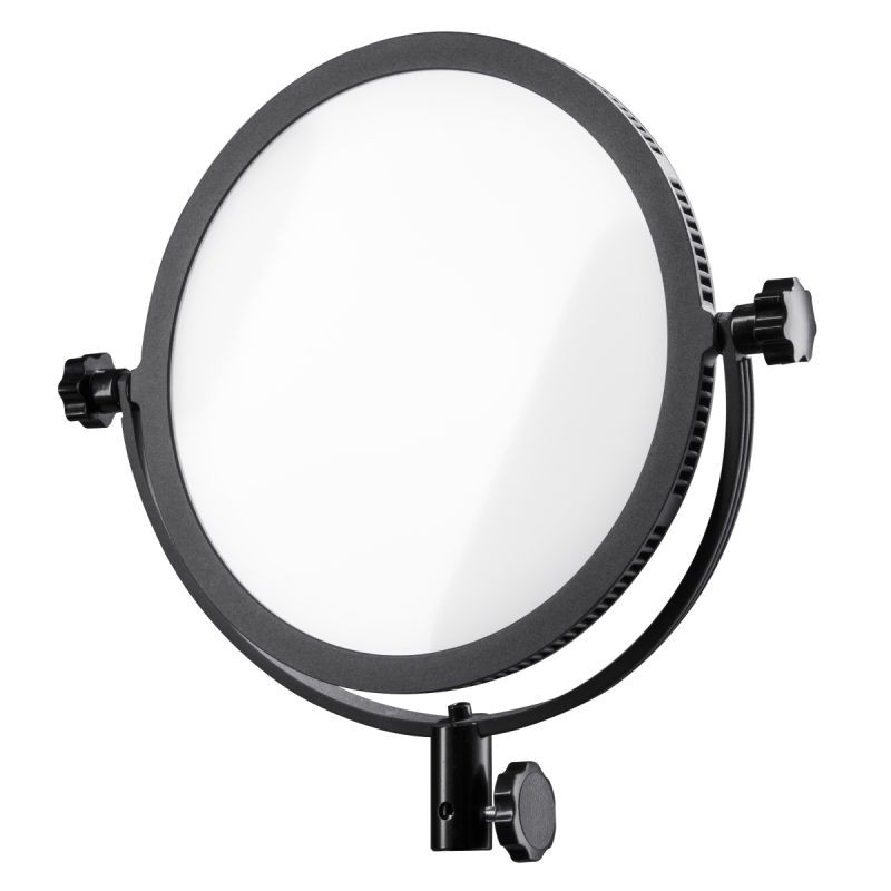 Walimex Pro 21377 Soft LED 300 Round Bi-Color pyöreä LED-paneelivalo, musta, 1 kpl