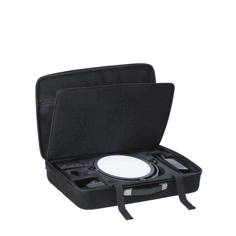 Walimex Pro 21377 Soft LED 300 Round Bi-Color pyöreä LED-paneelivalo, musta, 1 kpl