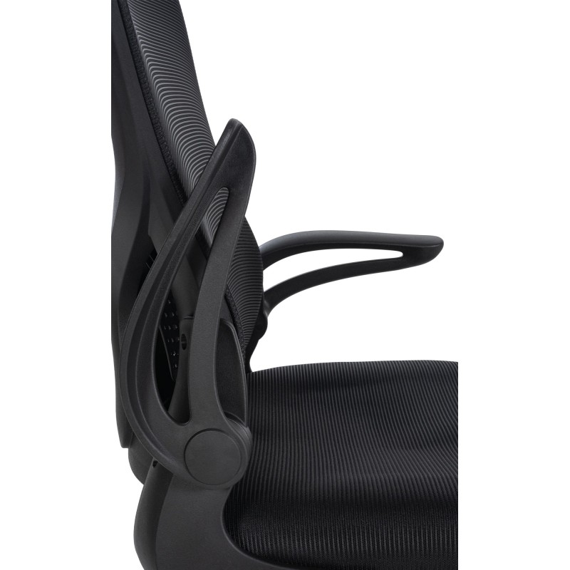 Hudson ergonominen toimistotuoli säädettävällä ristiselän tuella ja verkkoselkänojalla