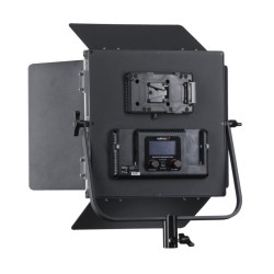 Walimex Pro 21379 Soft LED 520 Brightlight Bi-Color LED-paneelivalaisinsetti, musta