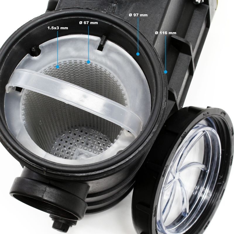 SunSun uima-allaspumppu 13 000 l/h 550 W