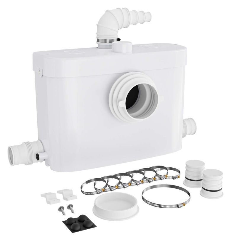 XPOtool 3 1 Jätevesipumppu 450 W silppurilla nostokorkeus 7 5 m WC ja suihku