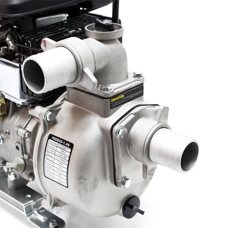 LIFAN bensiinikäyttöinen vesipumppu 1,4 kW (2,5 PS) 9 m³/h 20 m pumppauskorkeus 50 mm liitäntä 4-tahtinen