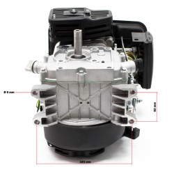 LIFAN 152 4-tahtinen bensiinimoottori 2,45 PS (1,8 kW), 15 mm kampiakseli, OHV, pienkoneisiin ja kartingiin