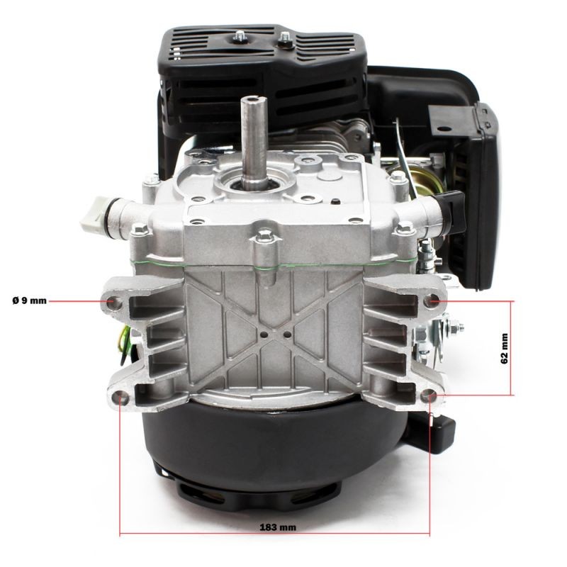 LIFAN 152 4-tahtinen bensiinimoottori 2,45 PS (1,8 kW), 15 mm kampiakseli, OHV, pienkoneisiin ja kartingiin