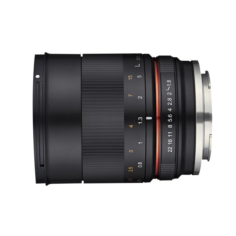 Samyang MF 85 mm f/1.8 ED UMC CS muotokuvaobjektiivi Sony E APS-C