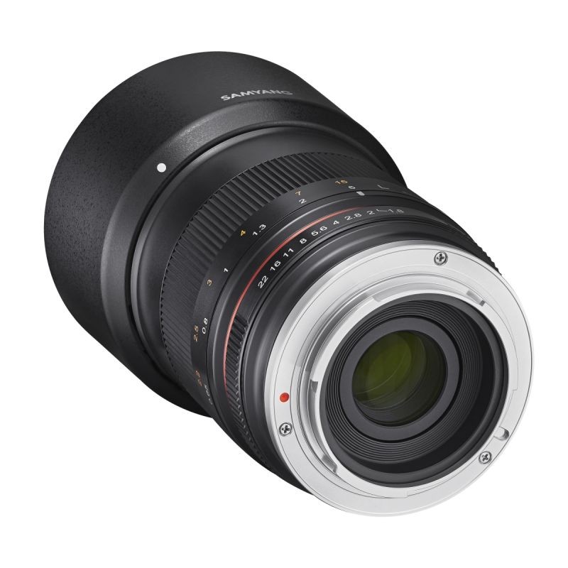 Samyang MF 85 mm f/1.8 ED UMC CS muotokuvaobjektiivi Sony E APS-C