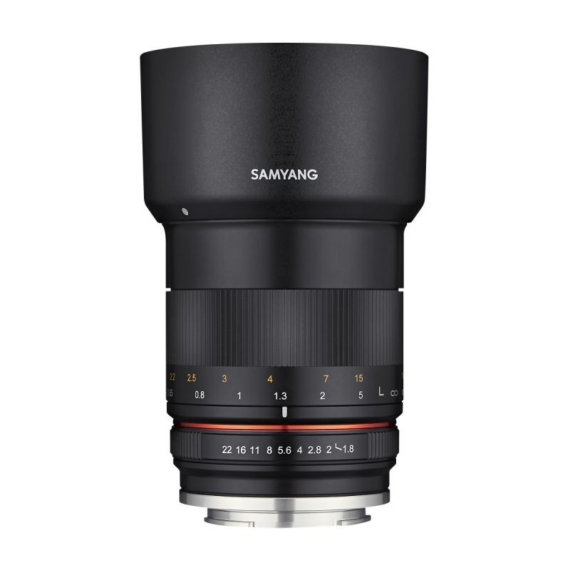 Samyang MF 85 mm f/1.8 ED UMC CS muotokuvaobjektiivi Sony E APS-C