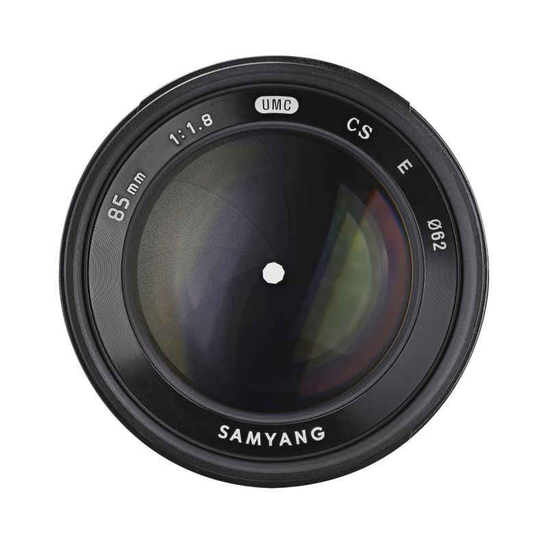 Samyang MF 85 mm f/1.8 ED UMC CS muotokuvaobjektiivi Sony E APS-C